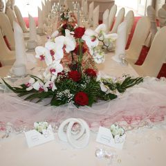 Inselhof Vineta Hochzeit Detailbild einer Orchidee 2
