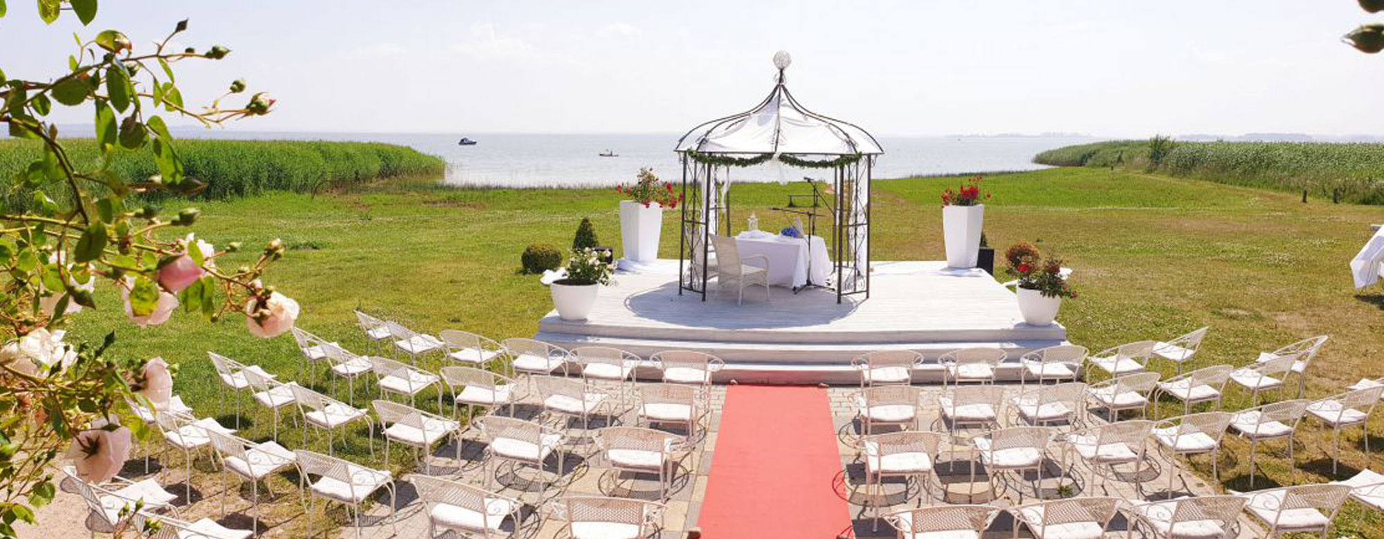 Inselhof Vineta Hochzeit Hochzeitswiese